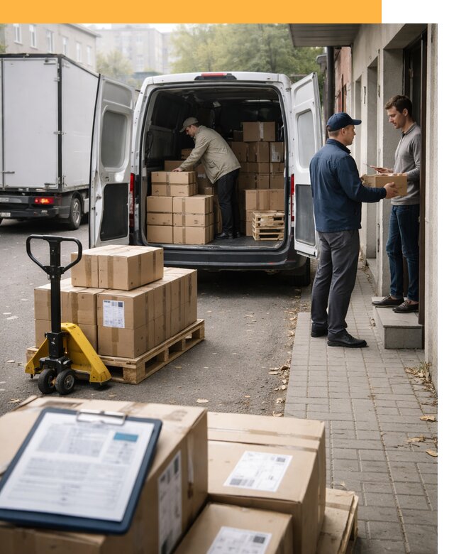 Доставка грузов от двери до двери с таможней от 46539 руб.