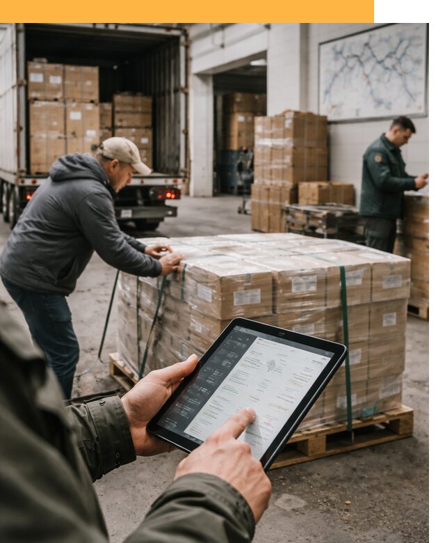 Международные перевозки через третьи страны от 12410 руб