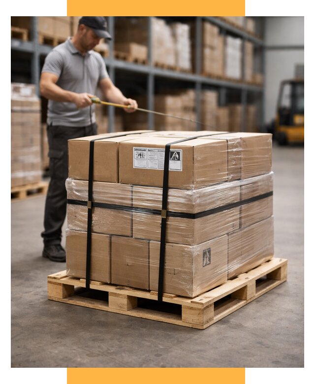 Упаковка и паллетирование грузов от 3620 р. | СетСервис-Тля