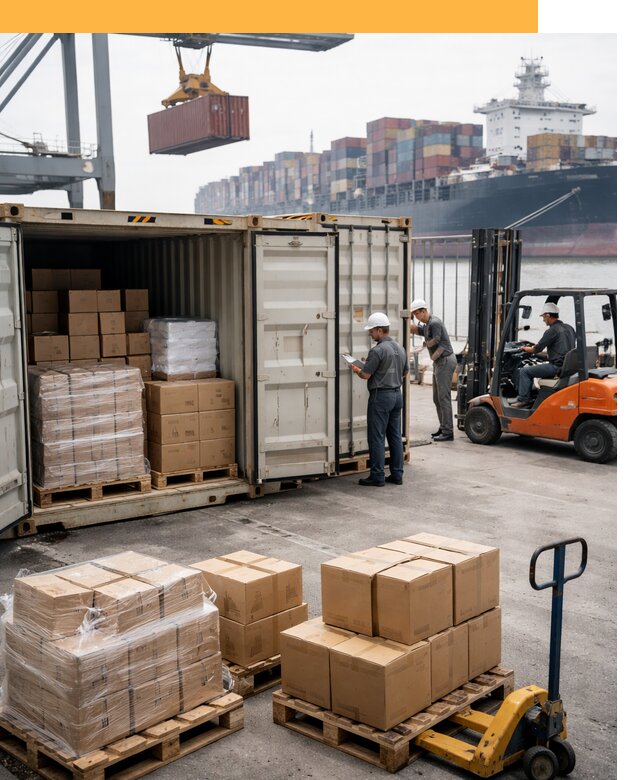 Контейнерные перевозки из Китая под ключ от 124104 руб/контейнер