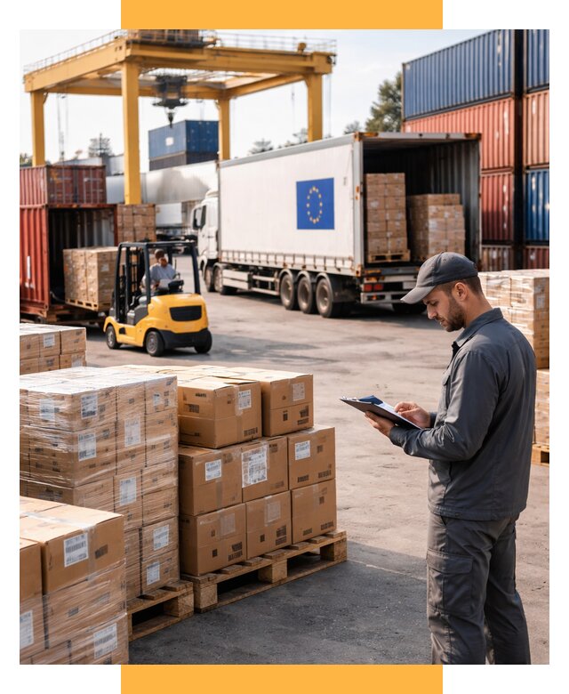 Доставка грузов из Европы от 12410 р., логистика СетСервис-Тля