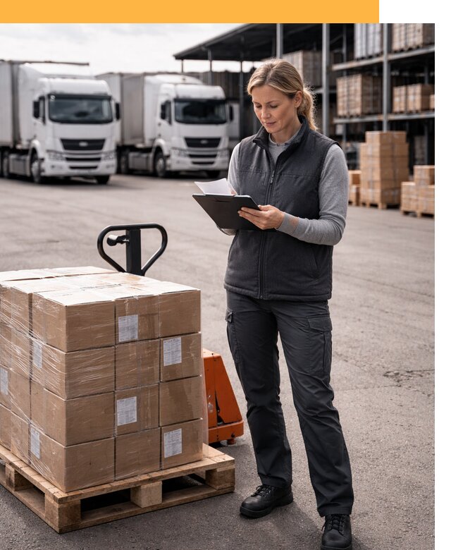 Доставка грузов из Европы к дверям клиента от 12410 руб