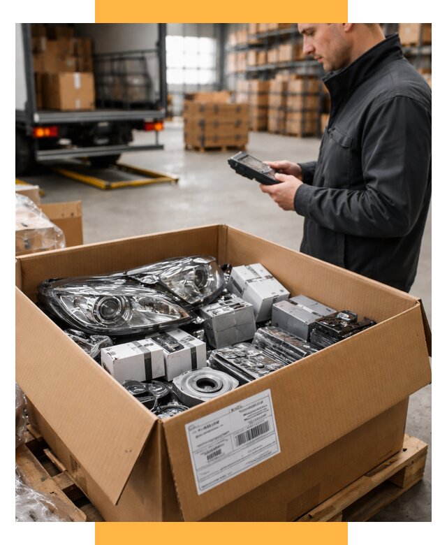 Доставка автозапчастей из Европы под ключ от 12928 р. | СетСервис-Тля