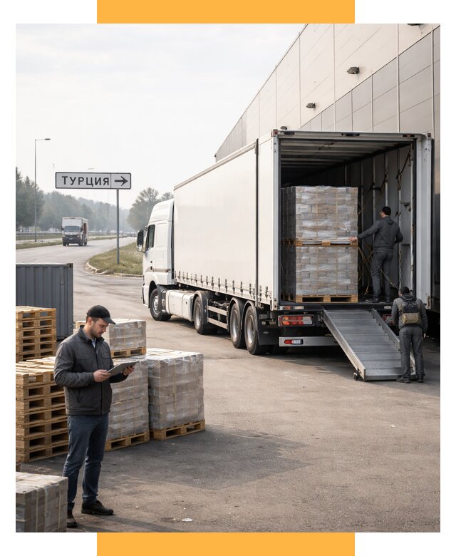 Автоперевозки и доставка фурой из Турции от 124104 р. | СетСервис-Тля