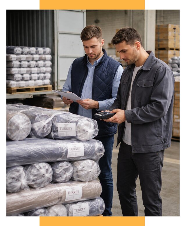 Доставка текстиля из Турции от 46539 р. под ключ, СетСервис-Тля