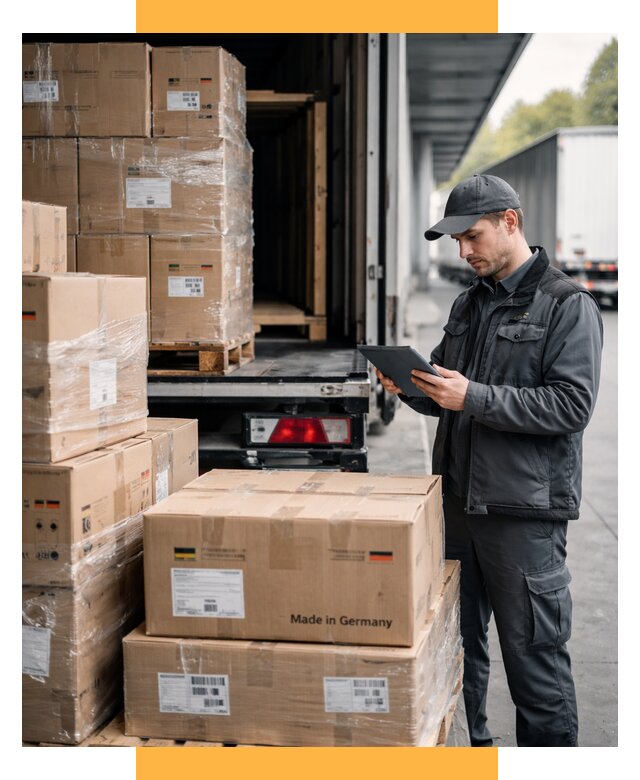 Доставка грузов из Германии от 46539 р. быстро - СетСервис-Тля