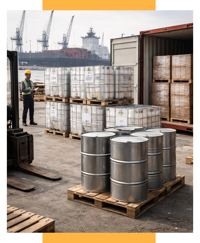 Доставка химического сырья из Индии от 258550 р. | СетСервис-Тля