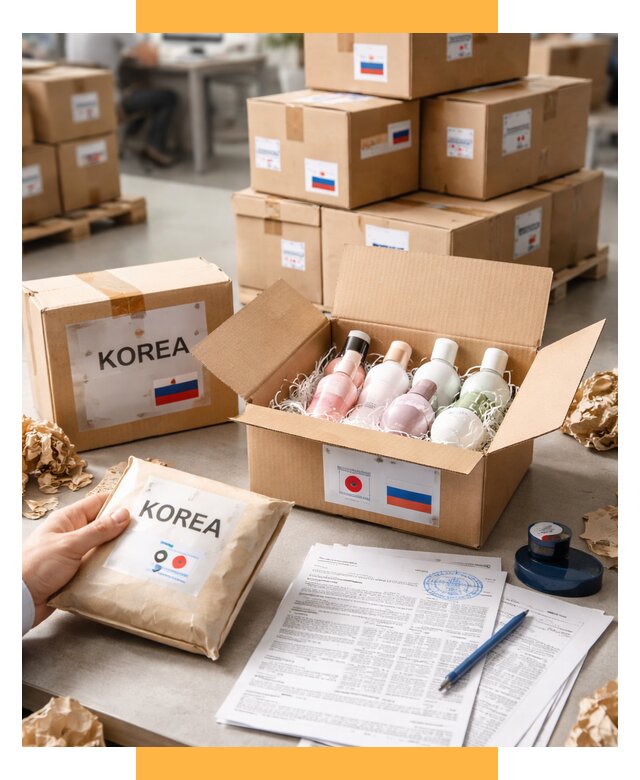 Доставка косметики из Кореи от 8791 р. под ключ | СетСервис-Тля