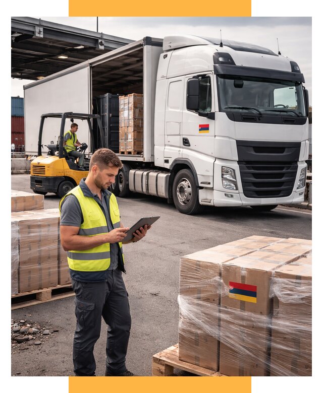 Автоперевозки из Армении от 98249 р. — услуги СетСервис-Тля