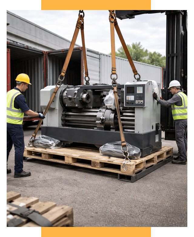 Перевозка станков и таможня от 62052 р. | СетСервис-Тля логистика