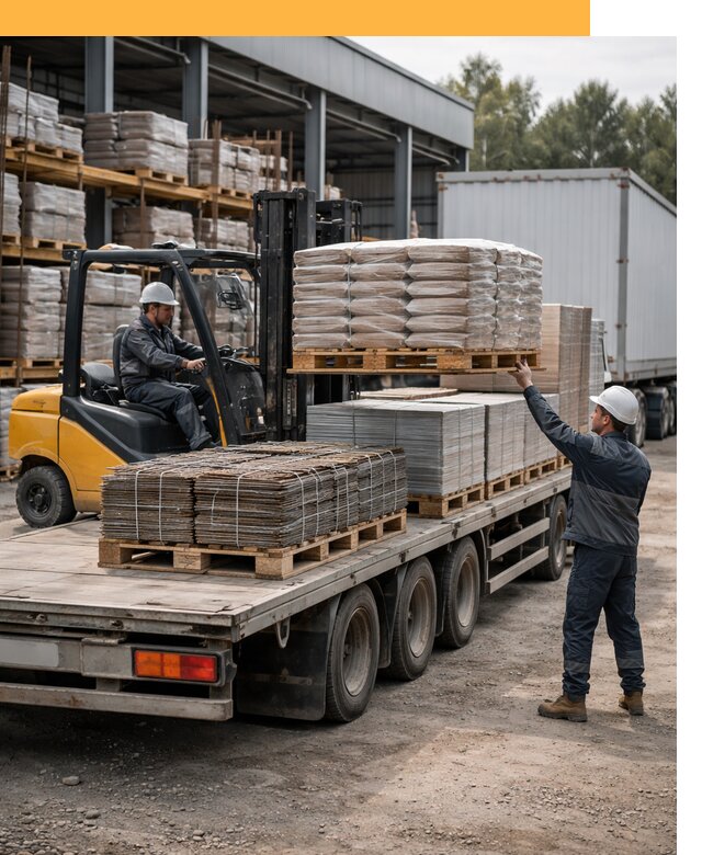 Перевозка строительных материалов по миру от 5688 руб