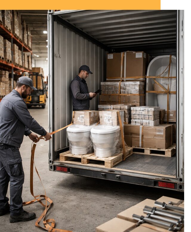 Перевозка сантехнического оборудования по России и миру от 1862