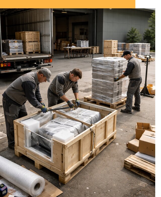 Перевозка выставочных грузов по миру от 25855 руб за м2 с таможней