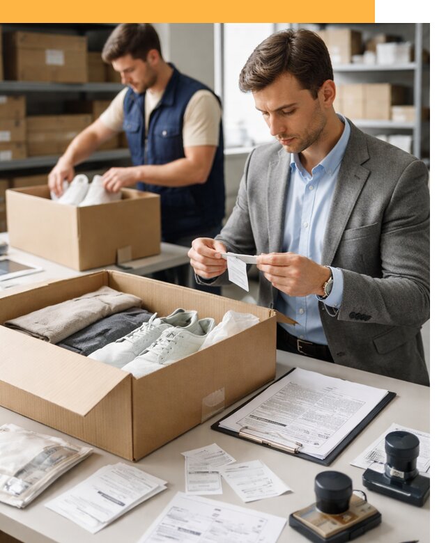 Таможенное оформление одежды и обуви по выгодной цене от 6722 руб