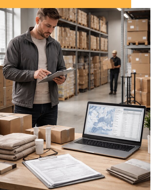 Закупка товаров в Европе под ключ: доставка, таможня от 7757 руб